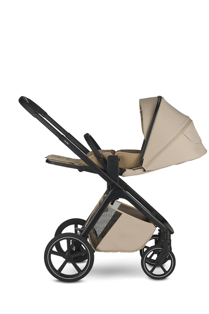 EASYWALKER Kombinált babakocsi Zoey Almond Taupe + CBX By CYBEX Aton B2 i-Size + bázis