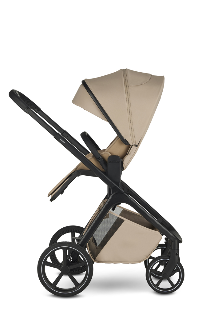 EASYWALKER Kombinált babakocsi Zoey Almond Taupe + CBX By CYBEX Aton B2 i-Size + bázis