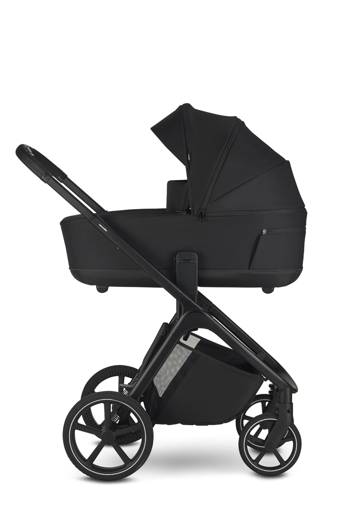 EASYWALKER Kombinált babakocsi Zoey Pure Black + CBX By CYBEX Aton B2 i-Size + bázis