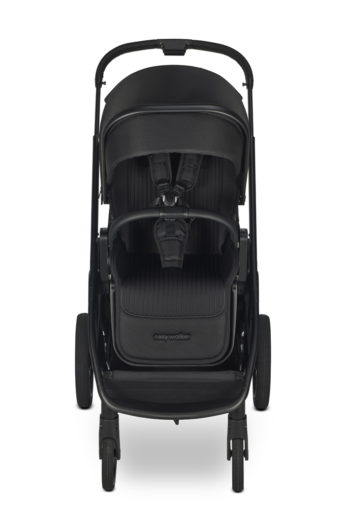 EASYWALKER Kombinált babakocsi Zoey Pure Black + CBX By CYBEX Aton B2 i-Size + bázis