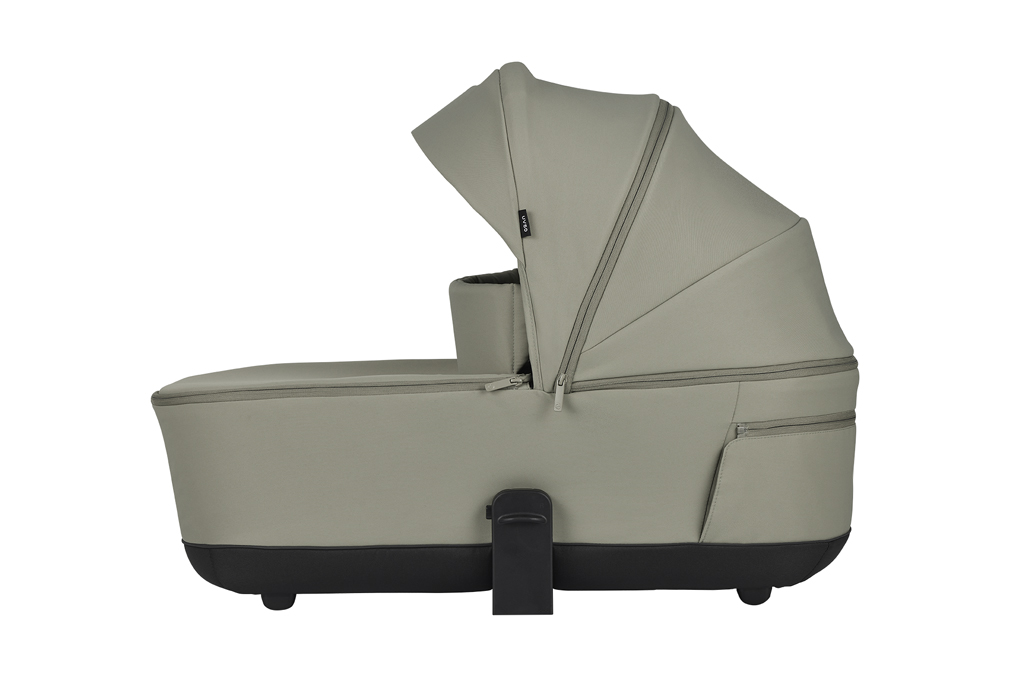EASYWALKER Kombinált babakocsi Zoey Sage Green + CBX By CYBEX Aton B2 i-Size + bázis
