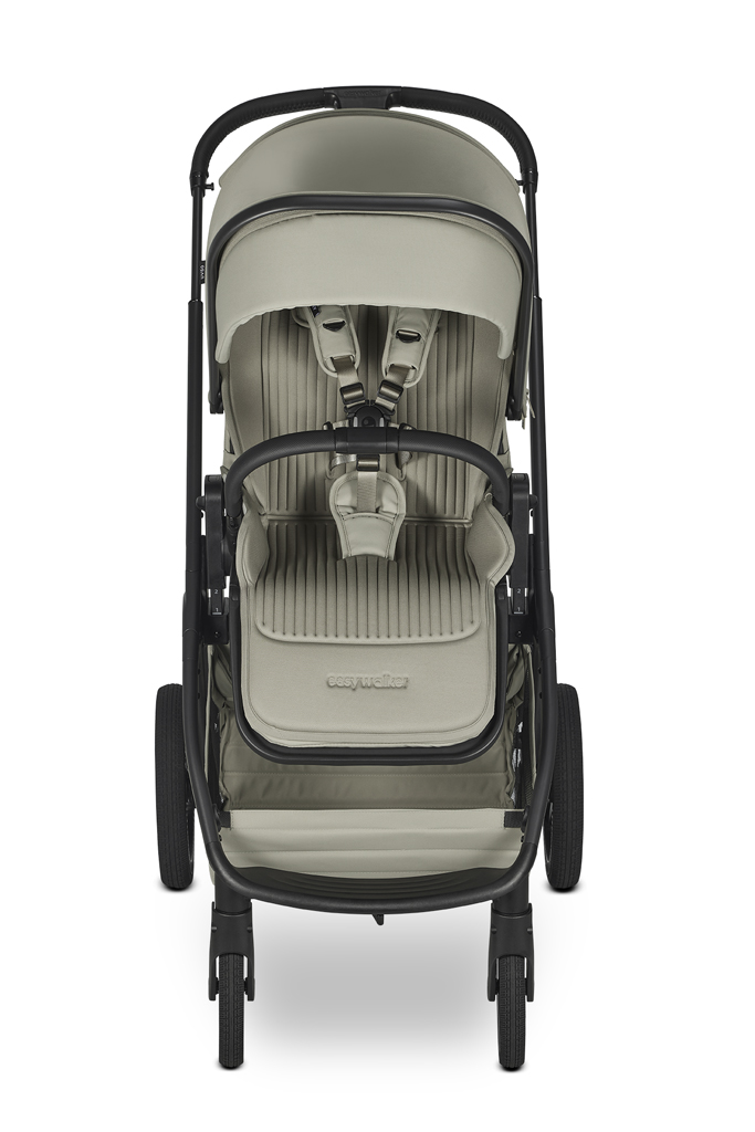 EASYWALKER Kombinált babakocsi Zoey Sage Green + CBX By CYBEX Aton B2 i-Size + bázis