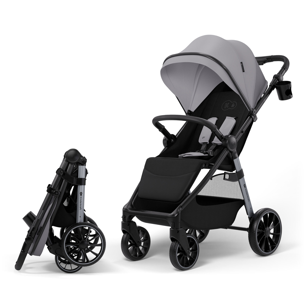 KINDERKRAFT Sport babakocsi Grande 2 Moonlight Grey