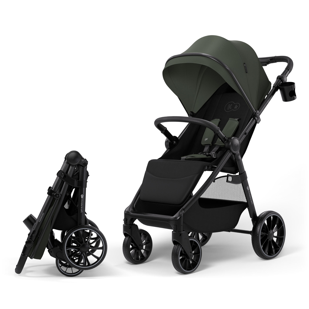 KINDERKRAFT Sport babakocsi Grande 2 Mystic Green