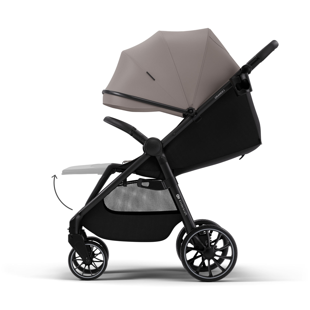 KINDERKRAFT Sport babakocsi Grande 2 Sand Beige
