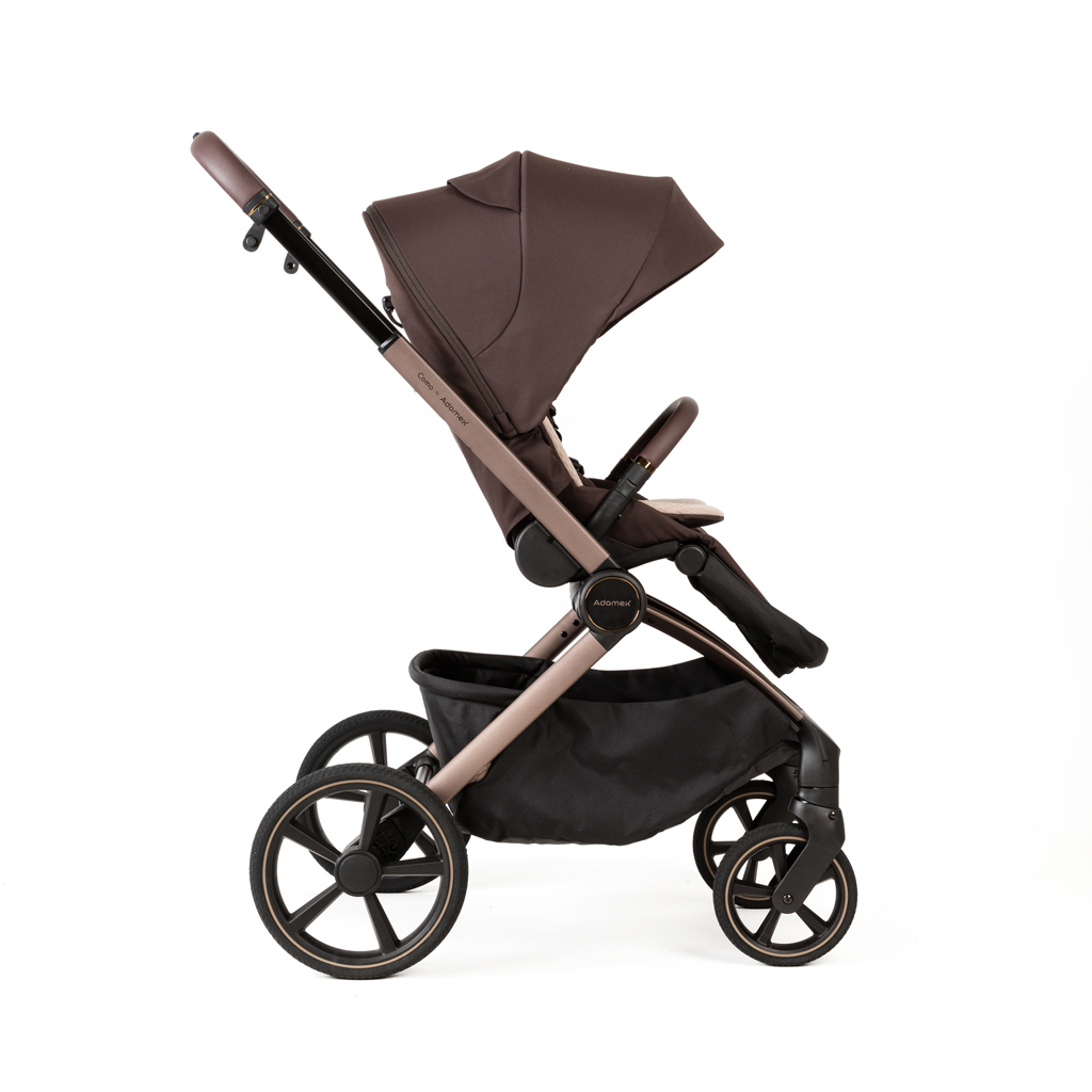 ADAMEX Kočík kombinovaný Como Chocolate Brown