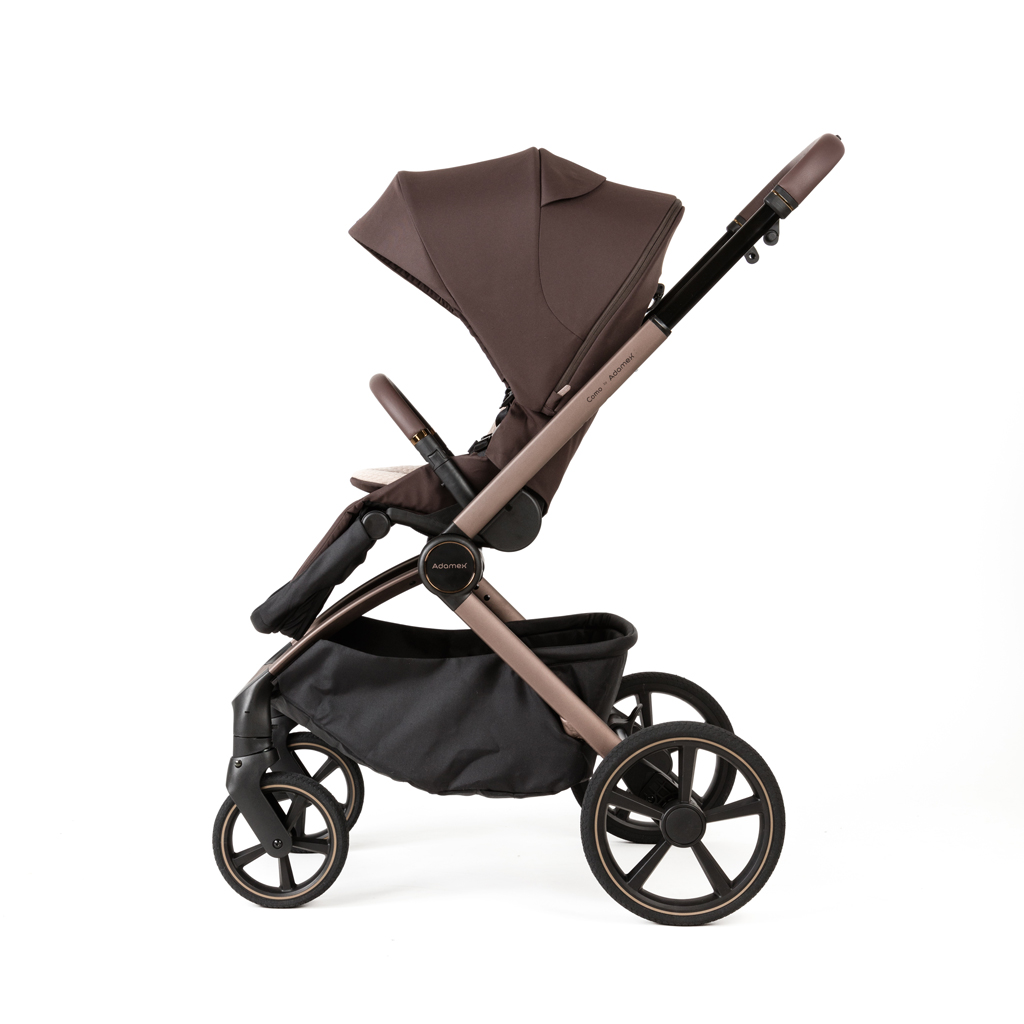 ADAMEX Kočík kombinovaný Como Chocolate Brown