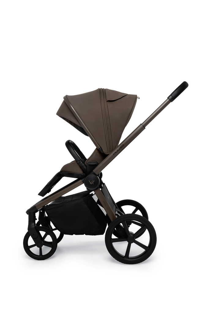 MUUVO Kombinált babakocsi 2in1 Fold Dark Chocolate