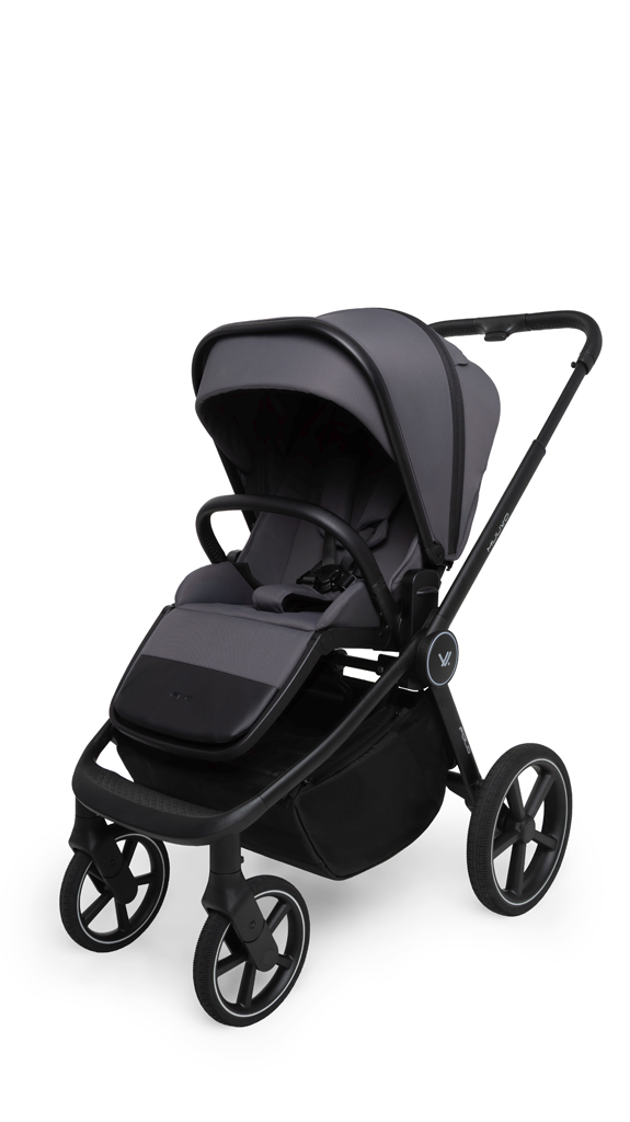 MUUVO Kombinált babakocsi 2in1 Fold Iron Graphite