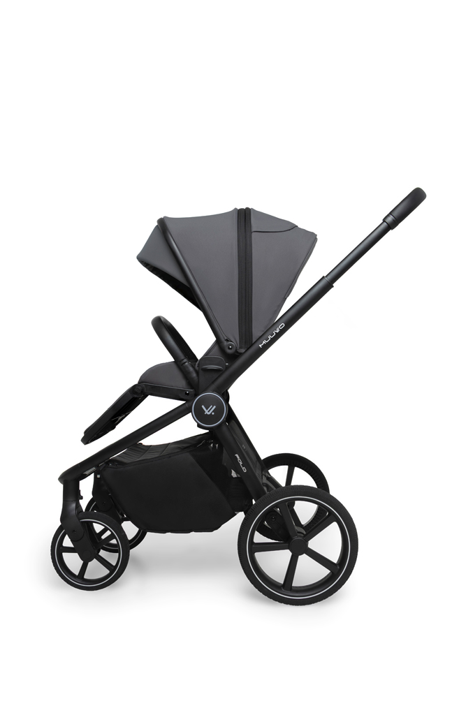 MUUVO Kombinált babakocsi 2in1 Fold Iron Graphite