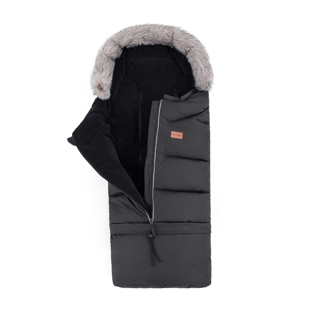 PETITE&amp;MARS Bundazsák Arctic 4in1 Forever Black