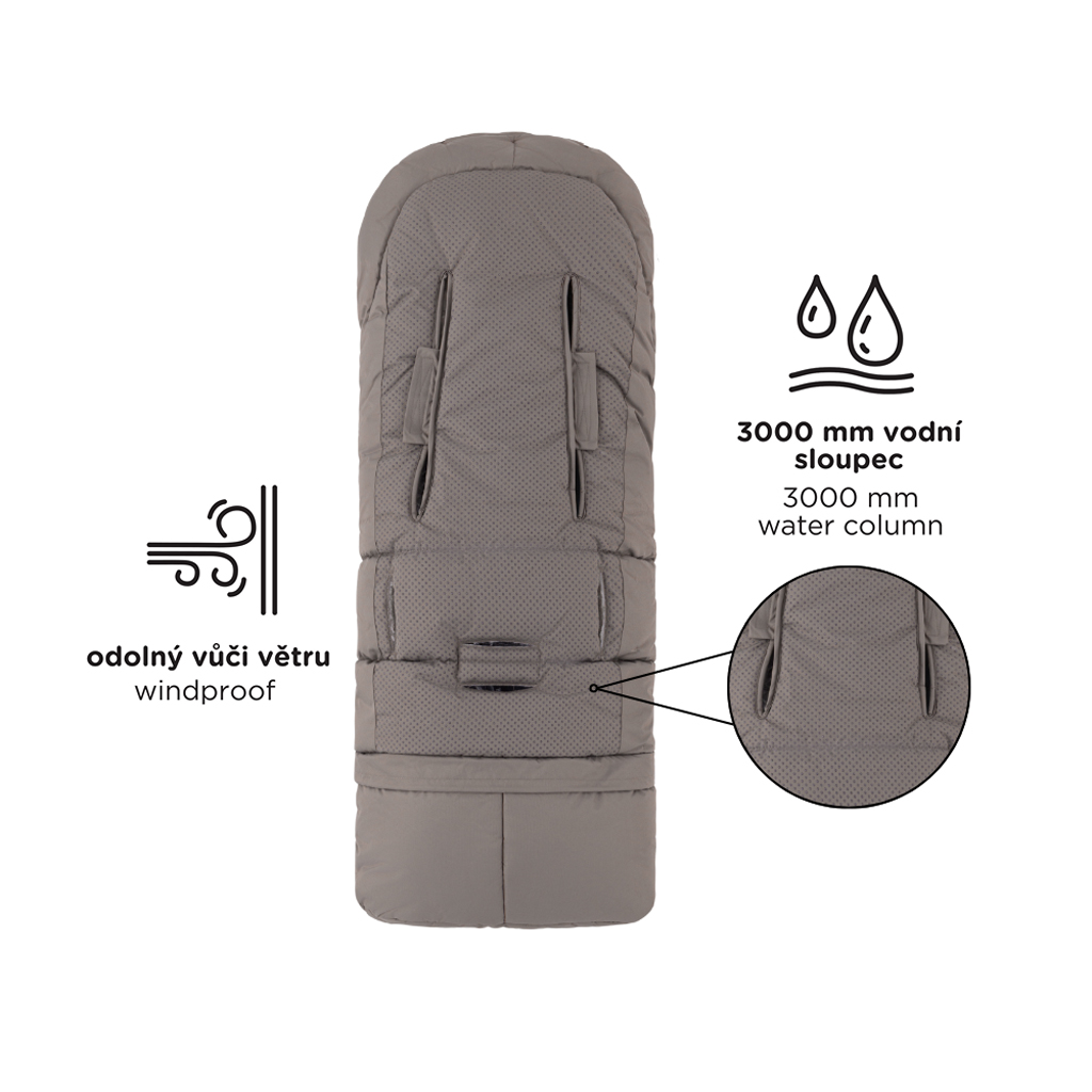 PETITE&amp;amp;amp;MARS Bundazsák Arctic 4in1 Forever Black