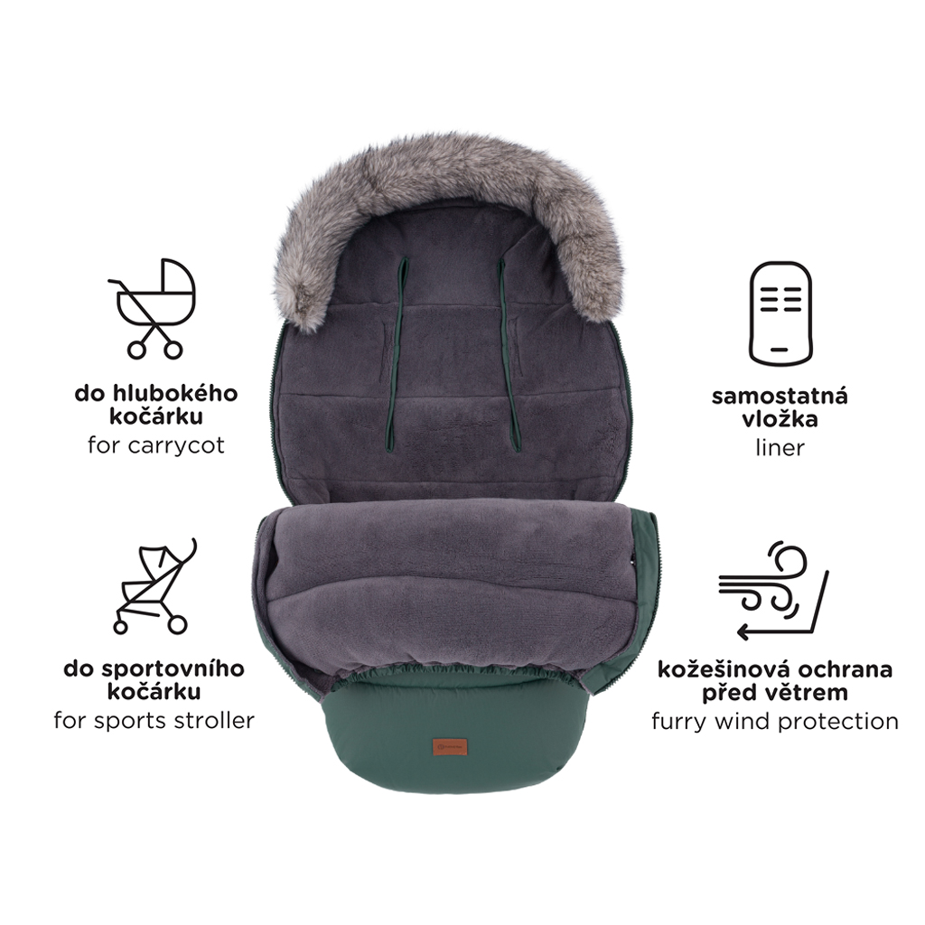 PETITE&amp;MARS Bundazsák Comfy 4in1 Old Rose