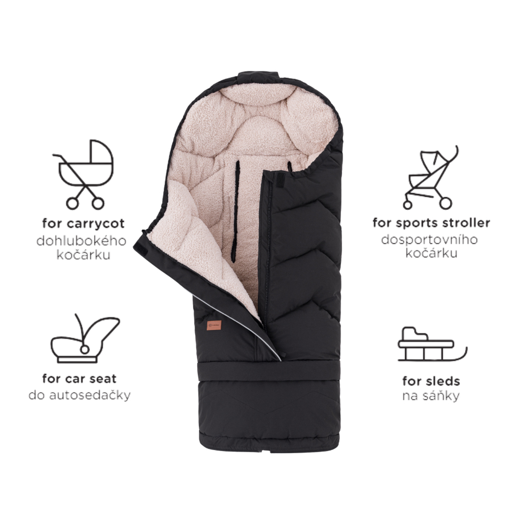 PETITE&amp;amp;amp;amp;amp;amp;amp;amp;amp;amp;amp;amp;amp;amp;MARS Bundazsák Hygge 4in1 Forever Black