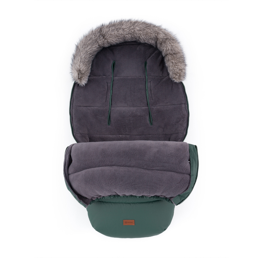 PETITE&amp;amp;amp;amp;amp;amp;amp;amp;amp;amp;amp;amp;amp;amp;MARS Comfy 4v1 téli bundazsák szett + babakocsi kézmelegítő Fjora Veritable Khaki