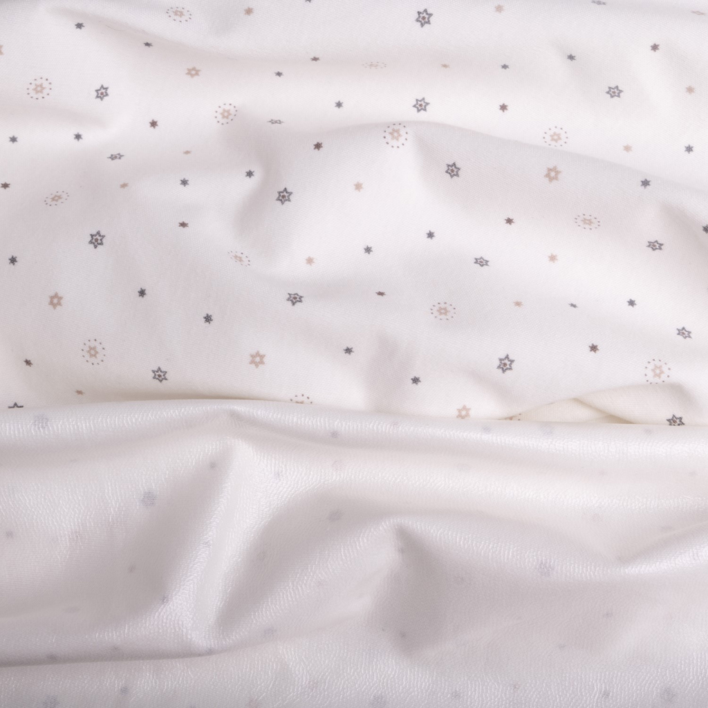 BABYMATEX Vízálló Jersey Ágyneműhuzat 100x135cm, 40x60cm Csillagok