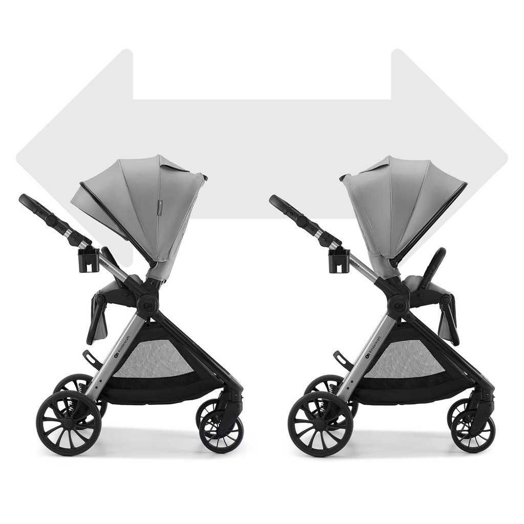 KINDERKRAFT Kočárek kombinovaný Vesto 2 3v1 Grey