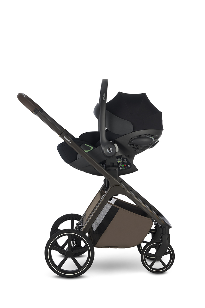 EASYWALKER Kombinált babakocsi Zoey Go Chestnut Brown