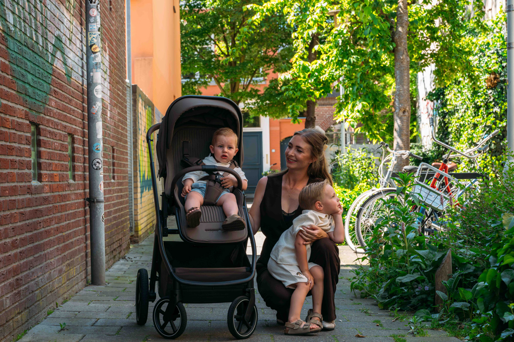 EASYWALKER Kombinált babakocsi Zoey Go Mineral Green