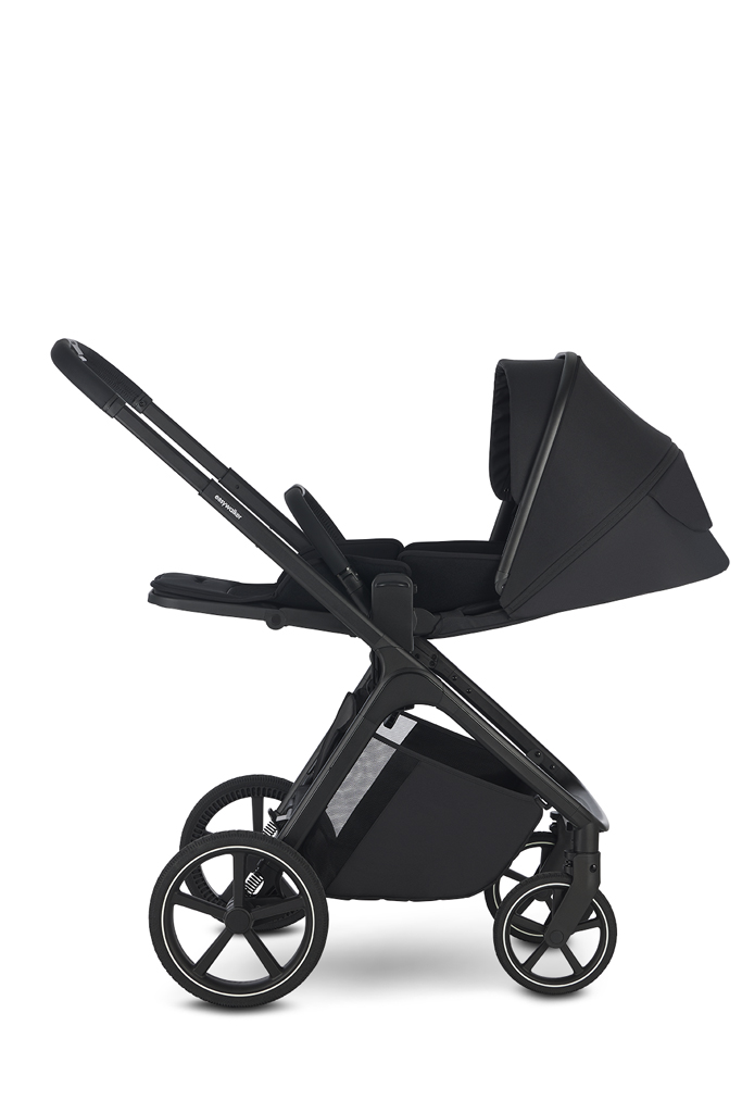 EASYWALKER Kombinált babakocsi Zoey Go Pure Black
