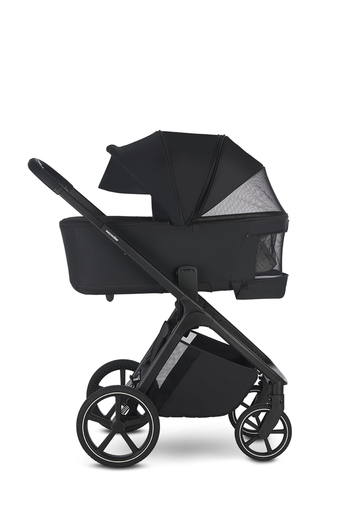 EASYWALKER Kombinált babakocsi Zoey Go Pure Black