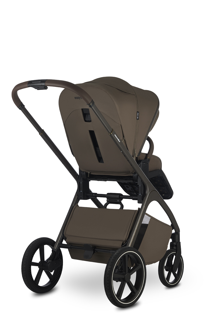 EASYWALKER Kombinált babakocsi Zoey Go Pure Black