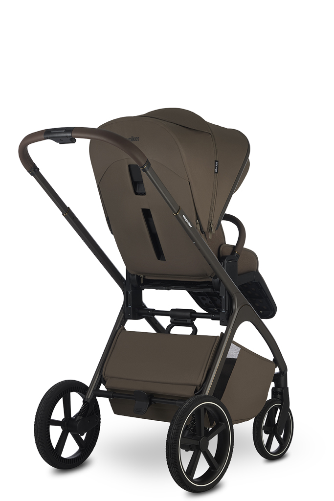 EASYWALKER Kombinált babakocsi Zoey Go Pure Black