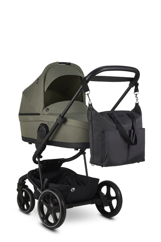 EASYWALKER Pelenkázótáska Jet Black