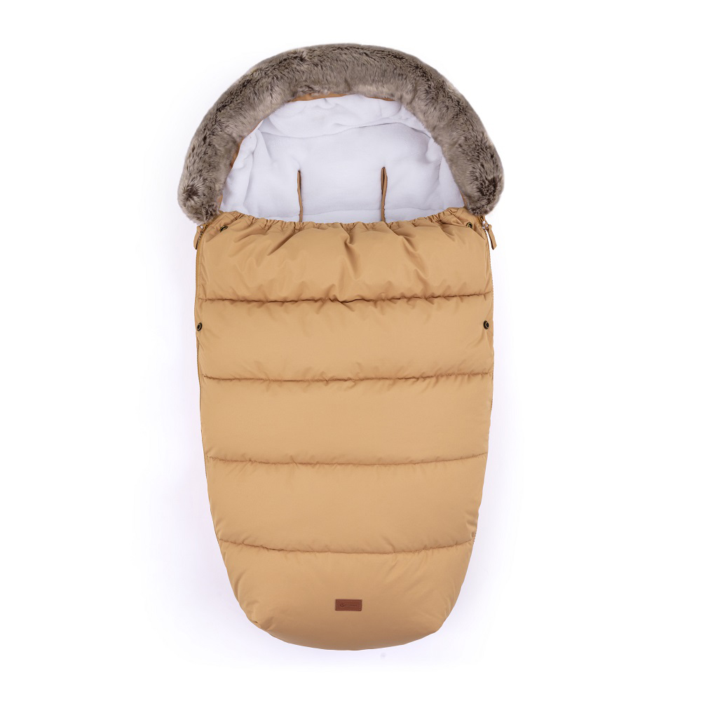 PETITE&amp;amp;amp;amp;amp;amp;amp;amp;MARS Bundazsák Comfy 4in1 Elegant Caramel + Kesztyű Jasie Charcoal Grey