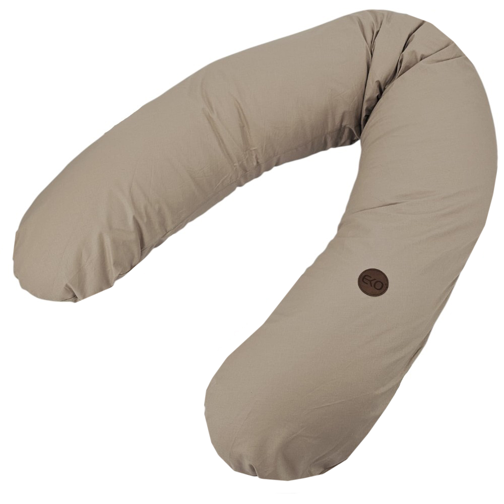 EKO Pamut szoptatós párna Dark Beige 180 cm