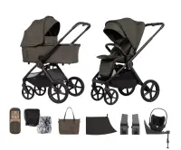 Venicci Upline 3 + Cybex Cloud G3 Plus + Cybex Base G3 Szett