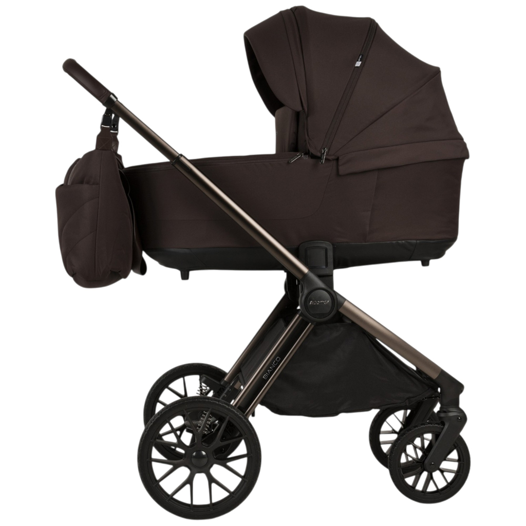 ADAMEX Kombinált babakocsi Bianco 13 New Chocolate Brown