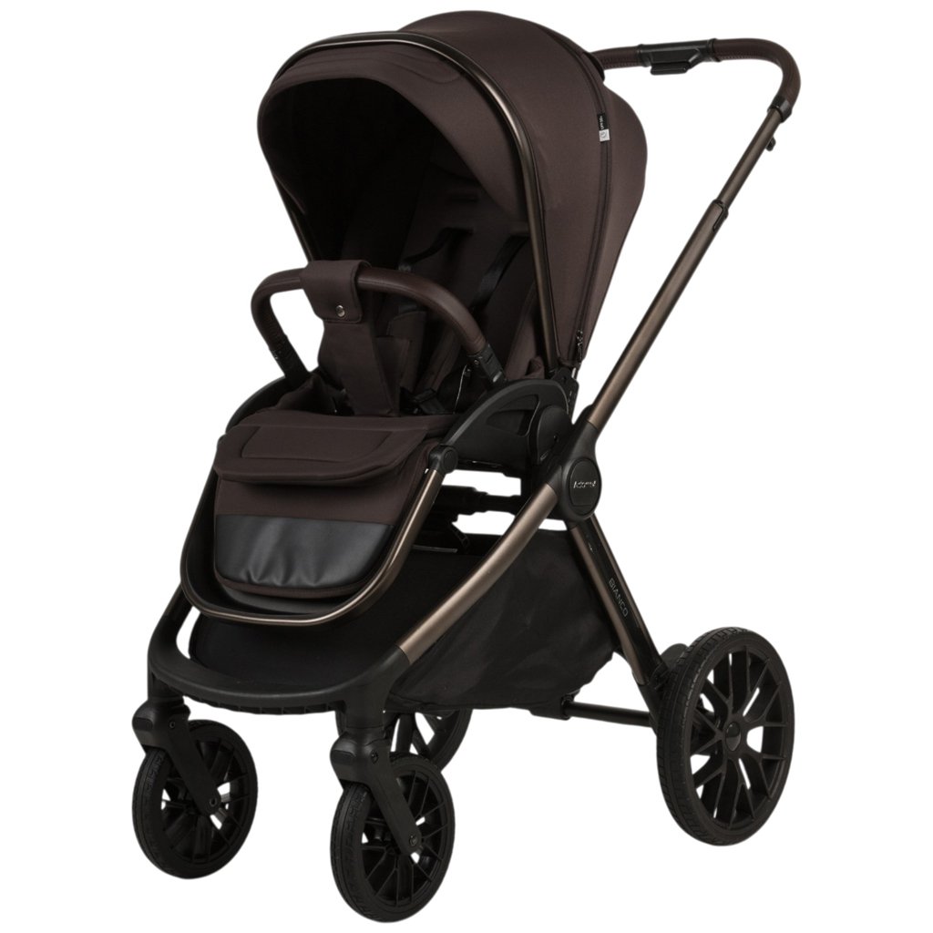 ADAMEX Kombinált babakocsi Bianco 13 New Chocolate Brown