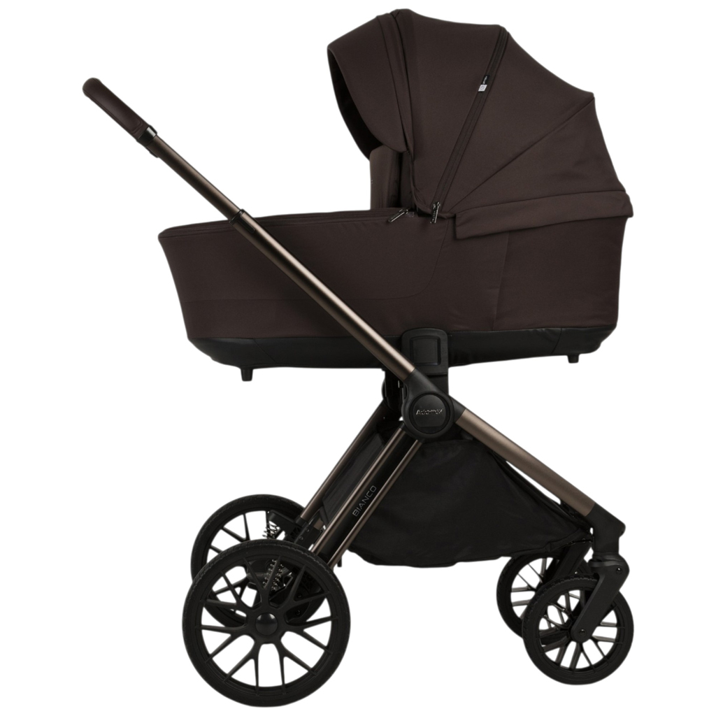 ADAMEX Kombinált babakocsi Bianco 13 New Chocolate Brown