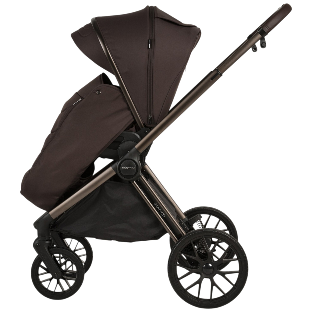 ADAMEX Kombinált babakocsi Bianco 13 New Chocolate Brown