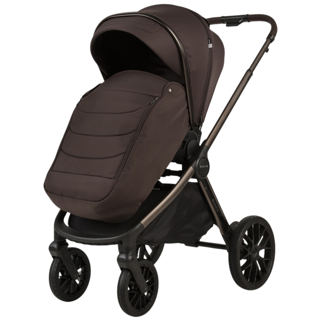 ADAMEX Kombinált babakocsi Bianco 13 New Chocolate Brown