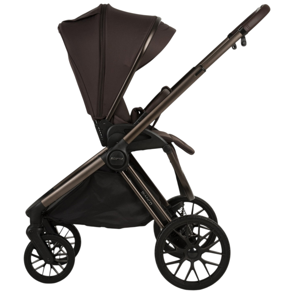 ADAMEX Kombinált babakocsi Bianco 13 New Chocolate Brown