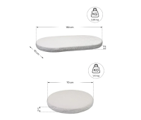 Espiro Oasis Fa 3in1 kiságy + 2db. matraccal