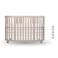 Espiro Oasis Fa 3in1 kiságy + 2db. matraccal
