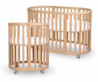 Espiro Oasis Fa 3in1 kiságy + 2db. matraccal