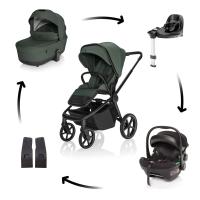 Zopa Move Cross 5X + XM Plus i-Size hordozó + Isofix