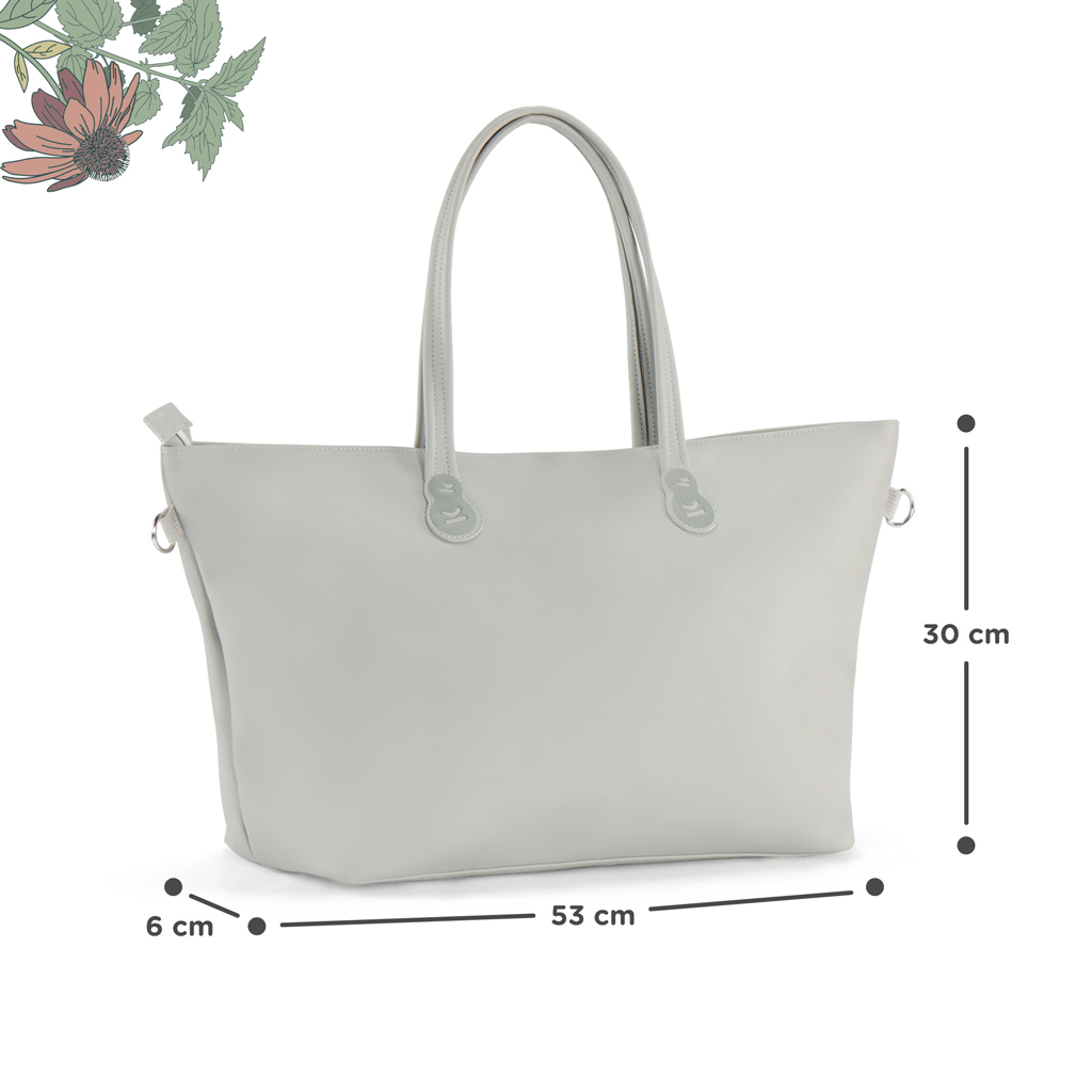 KINDERKRAFT Pelenkázótáska Treasurebag Dark Grey