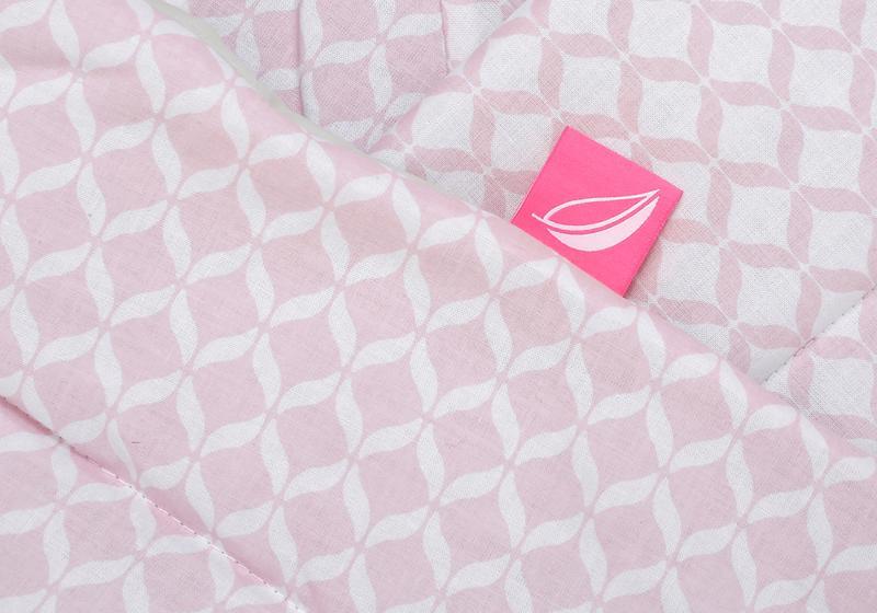 MOTHERHOOD Zavinovačka s kokosovou výstužou Pink Classics 75x75xm