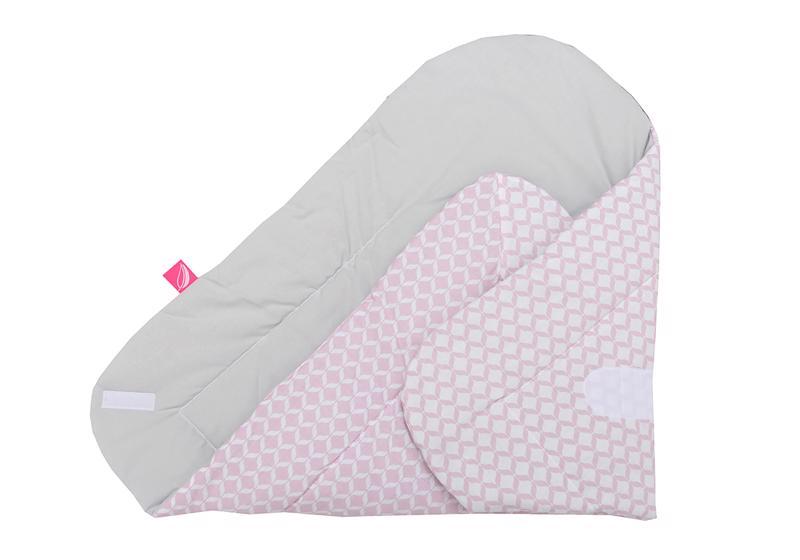 MOTHERHOOD Zavinovačka s kokosovou výstužou Pink Classics 75x75xm
