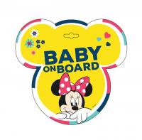 Disney Baby On Board Minnie baby on board jelzés