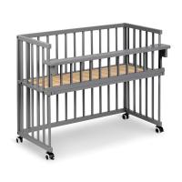 Klups babaágy PICCOLO DUE szürke 99x48cm