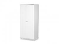 Klups 2-osztású szekrény CLASSIC fehér