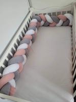 Handmade rácsvédő fonat - 200 cm - színes