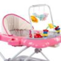 Sun Baby bébikomp - Rózsaszín-szürke