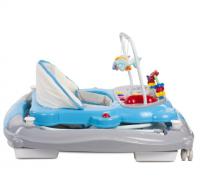 Sun Baby Hintás bébikomp - Kék-szürke 